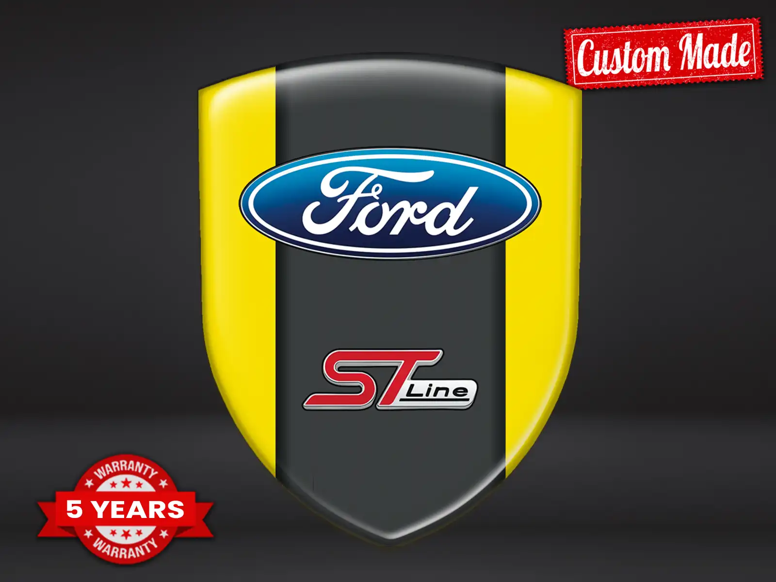Ford Pegatina Puerta Automática Deporte Estrella Personalizable